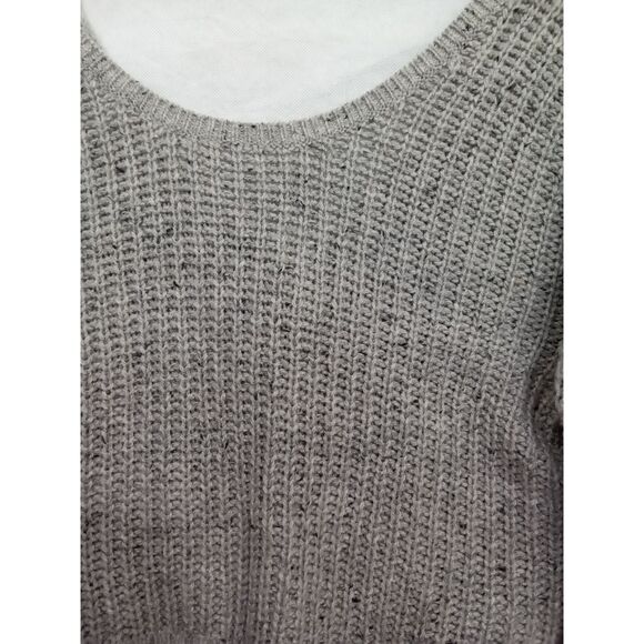 Ruby Moon sz sm gray crop sweater wool blend - Picture 13 of 16